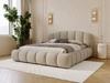 Polsterbett mit Stauraum und Lattenrost 180x200 Cloud Soft Beige