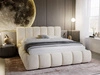 Polsterbett Ohne Bettkasten mit Lattenrost 200x200 Cloud Beige