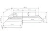 Ecksofa L-Form mit Schlaffunktion und Bettkasten Lisso Rechts Terrakotta