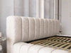 Polsterbett mit Bettkasten und Lattenrost 160x200 Italia Creme