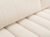 Ecksofa mit Schlaffunktion und Bettkasten Rechts Adoro Hellbeige