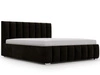 Polsterbett mit Bettkasten und Lattenrost 180x200 Neos Schwarz