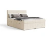 Boxspringbett mit Bettkasten 160X200 Brisa Beige