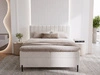 Boxspringbett mit Bettkasten 120x200 Primavera Creme