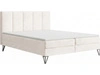 Boxspringbett mit Bettkasten 120x200 Vendi cremig