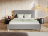 Polsterbett mit Lattenrost 180x200 Grenada Grau