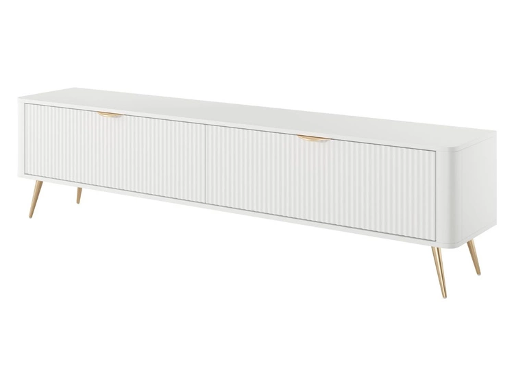 Wohnzimmer-Möbelset Latina Weiß