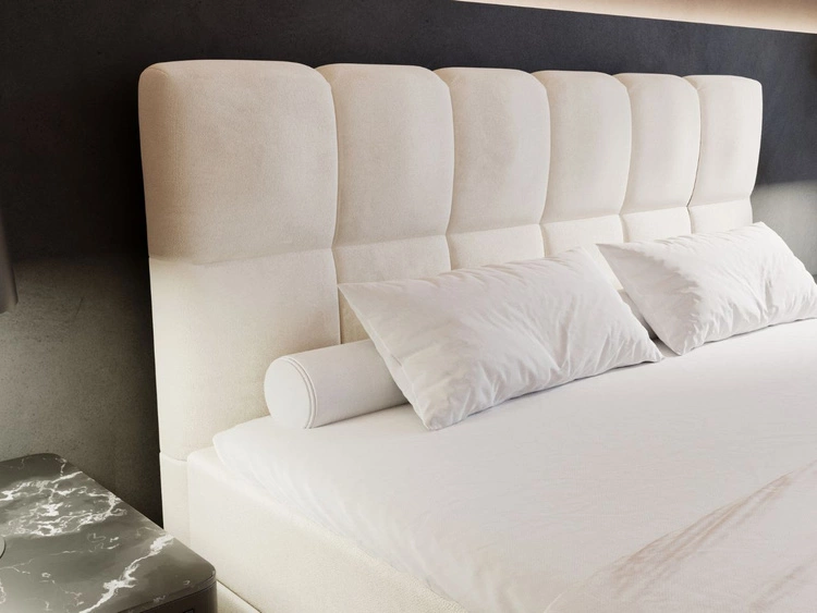 Boxspringbett mit Bettkasten 160x200 Alicante Beige