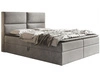 Boxspringbett mit Bettkasten 160x200 Hera Grau