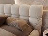 Polsterbett mit Bettkasten und Lattenrost 180x200 Modo aus Bouclé-Stoff Beige