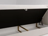 Boxspringbett mit Bettkasten 180x200 Osteno Creme