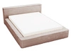 Polsterbett mit Bettkasten und Lattenrost 160x200 Lago Braun