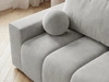 Schlafsofa mit Bettfunktion und Bettkasten Miro Grau