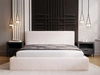 Polsterbett mit Bettkasten und Lattenrost 180x200 Monaco Creme
