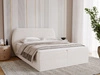 Boxspringbett mit Bettkasten 160x200 Bogota Creme