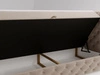 Boxspringbett mit Bettkasten 120x200 Canolo Beige