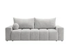Schlafsofa mit Bettfunktion und Bettkasten Miro Grau