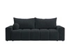 Schlafsofa mit Bettfunktion und Bettkasten Miro Schwarz