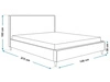 Polsterbett mit Lattenrost 120x200 Grenada Beige