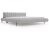 Polsterbett mit Lattenrost 180x200 Imagine Grau