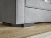 Schlafsofa mit Bettfunktion und Bettkasten Pori Grün