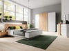 Stilvolles Schlafzimmer-Set Morten Weiß, Goldene Craft Eiche