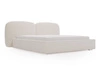 Polsterbett mit Bettkasten und Lattenrost 160x200 Palermo Creme