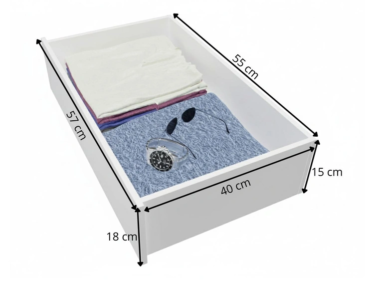 Schiebetürenschrank mit Lamellen und Spiegel 200 cm Lucena Eiche Sonoma, Schwarz