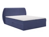 Boxspringbett mit Bettkasten 120x200 Bogota Dunkelblau