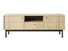 TV-Lowboard mit Schublade und Türen Julio Linea Eiche