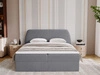 Boxspringbett mit Bettkasten 160x200 Bogota Dunkelgrau