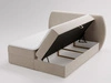 Boxspringbett mit Bettkasten 180x200 Bogota Beige
