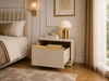Nachttisch mit Schublade Roland Beige