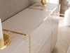 Wohnzimmer-Set im Glamour-Stil Lunelie Kaschmir