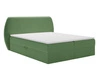 Boxspringbett mit Bettkasten 160x200 Bogota Grün