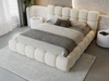 Polsterbett mit Bettkasten und Lattenrost 120x200 Modo Beige
