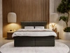 Boxspringbett mit Bettkasten 160x200 Marbella Dunkelgrau