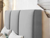Polsterbett mit Lattenrost 140x200 Trio Dunkelgrau