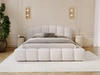 Polsterbett mit Stauraum und Lattenrost 120x200 Cloud Soft Beige
