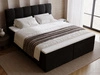 Boxspringbett mit Bettkasten 180x200 Maison Schwarz