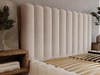 Polsterbett mit Bettkasten und Lattenrost 140x200 Rotto Beige