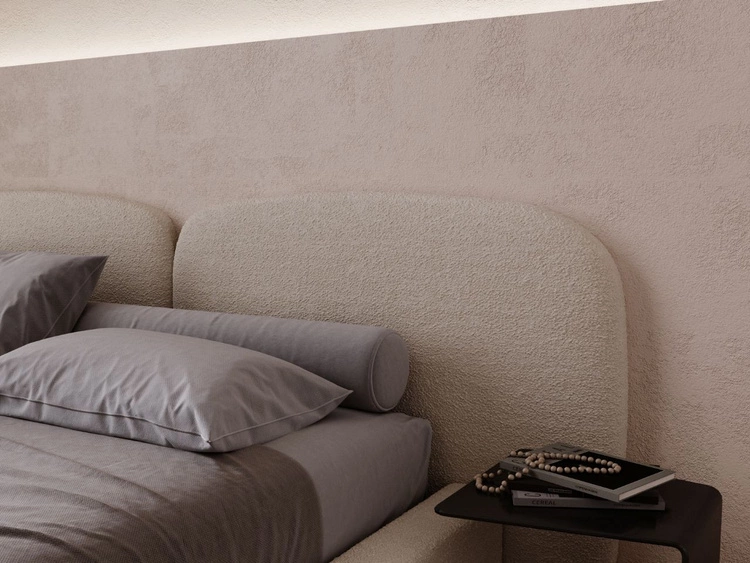 Polsterbett mit Bettkasten und Lattenrost 160x200 Palermo Beige