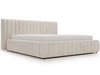 Polsterbett mit Bettkasten und Lattenrost 140x200 Bliss Beige