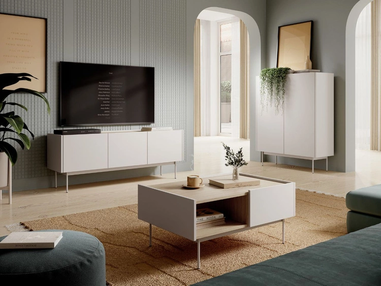Kommode mit Türen Drevo Cashmere