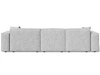 Ecksofa L-Form Rechts Arizona Hellgrau