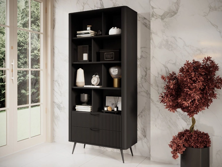 Wohnzimmer-Set Latina Schwarz