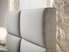 Boxspringbett mit Bettkasten 120x200 Hera Dunkelgrau