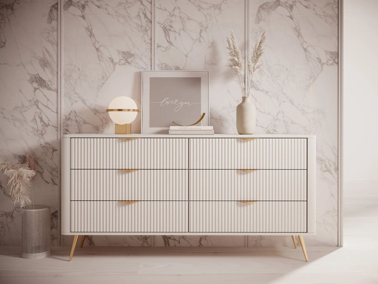 Schlafzimmer-Set Latina Beige