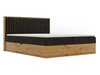 Boxspringbett mit Bettkasten 140x200 Forest Anthrazit