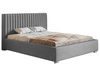 Polsterbett mit Bettkasten und Lattenrost 160x200 Toscania Grau